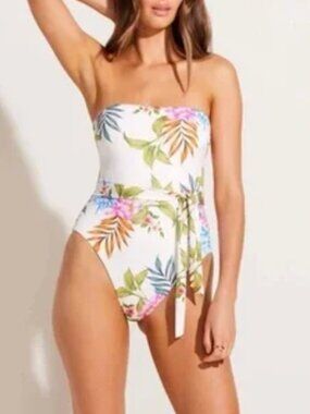 Vitamin A Marilyn One Piece - Summer Bloom size M
